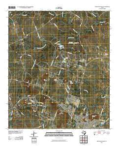 Twin Mountains Texas Historical topographic map, 1:24000 scale, 7.5 X 7.5 Minute, Year 2010