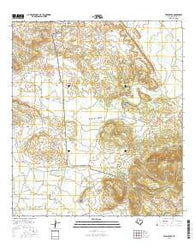 Twin Peaks Texas Current topographic map, 1:24000 scale, 7.5 X 7.5 Minute, Year 2016