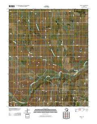 Twitty Texas Historical topographic map, 1:24000 scale, 7.5 X 7.5 Minute, Year 2010