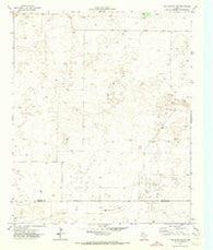 Two B Ranch NW Texas Historical topographic map, 1:24000 scale, 7.5 X 7.5 Minute, Year 1971