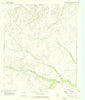 Two Mill Draw East Texas Historical topographic map, 1:24000 scale, 7.5 X 7.5 Minute, Year 1973