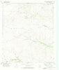 Two Mill Draw West Texas Historical topographic map, 1:24000 scale, 7.5 X 7.5 Minute, Year 1973