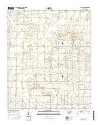 Two B Ranch Texas Current topographic map, 1:24000 scale, 7.5 X 7.5 Minute, Year 2016