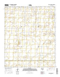 Two B Ranch NW Texas Current topographic map, 1:24000 scale, 7.5 X 7.5 Minute, Year 2016