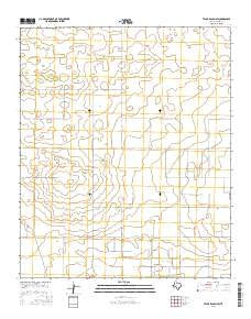 Two B Ranch SW Texas Current topographic map, 1:24000 scale, 7.5 X 7.5 Minute, Year 2016