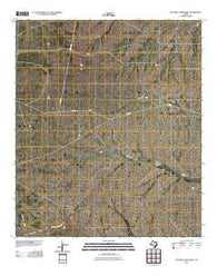 Two Mill Draw West Texas Historical topographic map, 1:24000 scale, 7.5 X 7.5 Minute, Year 2010