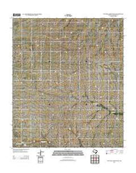 Two Mill Draw West Texas Historical topographic map, 1:24000 scale, 7.5 X 7.5 Minute, Year 2012