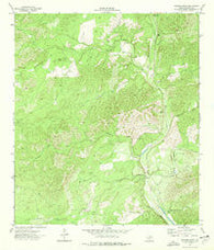 Twomile Draw Texas Historical topographic map, 1:24000 scale, 7.5 X 7.5 Minute, Year 1974