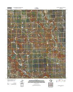 Twomile Creek Texas Historical topographic map, 1:24000 scale, 7.5 X 7.5 Minute, Year 2012