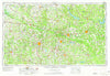 Tyler Texas Historical topographic map, 1:250000 scale, 1 X 2 Degree, Year 1956