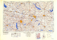 Tyler Texas Historical topographic map, 1:250000 scale, 1 X 2 Degree, Year 1984