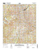 Tyler South Texas Current topographic map, 1:24000 scale, 7.5 X 7.5 Minute, Year 2016