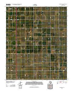 Underwood Texas Historical topographic map, 1:24000 scale, 7.5 X 7.5 Minute, Year 2010