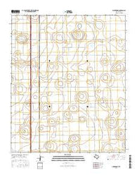 Underwood Texas Current topographic map, 1:24000 scale, 7.5 X 7.5 Minute, Year 2016
