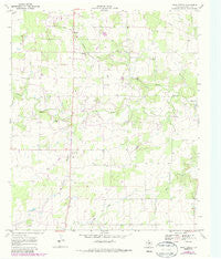 Union Center Texas Historical topographic map, 1:24000 scale, 7.5 X 7.5 Minute, Year 1969