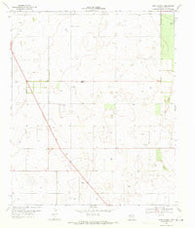 Union School Texas Historical topographic map, 1:24000 scale, 7.5 X 7.5 Minute, Year 1969