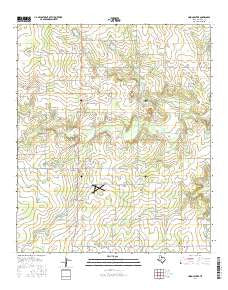 Union Center Texas Current topographic map, 1:24000 scale, 7.5 X 7.5 Minute, Year 2016