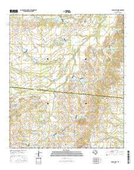 Union High Texas Current topographic map, 1:24000 scale, 7.5 X 7.5 Minute, Year 2016
