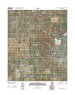 Upper White Lake Texas Historical topographic map, 1:24000 scale, 7.5 X 7.5 Minute, Year 2012