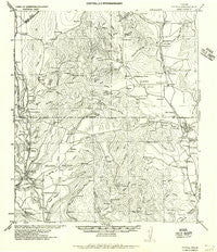Utopia Texas Historical topographic map, 1:62500 scale, 15 X 15 Minute, Year 1956