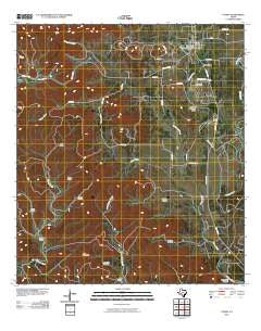 Utopia Texas Historical topographic map, 1:24000 scale, 7.5 X 7.5 Minute, Year 2010
