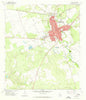 Uvalde Texas Historical topographic map, 1:24000 scale, 7.5 X 7.5 Minute, Year 1971