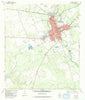 Uvalde Texas Historical topographic map, 1:24000 scale, 7.5 X 7.5 Minute, Year 1971