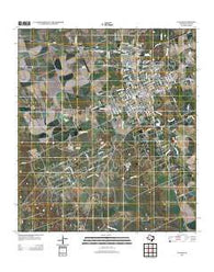 Uvalde Texas Historical topographic map, 1:24000 scale, 7.5 X 7.5 Minute, Year 2013