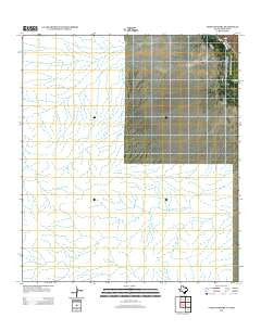 Vado De Piedra Texas Historical topographic map, 1:24000 scale, 7.5 X 7.5 Minute, Year 2012