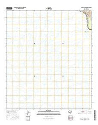Vado De Piedra Texas Current topographic map, 1:24000 scale, 7.5 X 7.5 Minute, Year 2016
