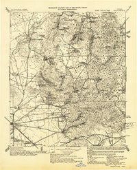Valentine Texas Historical topographic map, 1:125000 scale, 30 X 30 Minute, Year 1943