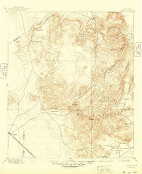 Valentine Texas Historical topographic map, 1:125000 scale, 30 X 30 Minute, Year 1897
