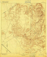 Valentine Texas Historical topographic map, 1:125000 scale, 30 X 30 Minute, Year 1897