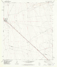 Valentine East Texas Historical topographic map, 1:24000 scale, 7.5 X 7.5 Minute, Year 1978