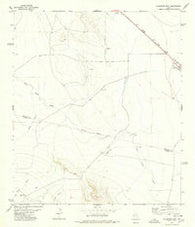 Valentine West Texas Historical topographic map, 1:24000 scale, 7.5 X 7.5 Minute, Year 1978