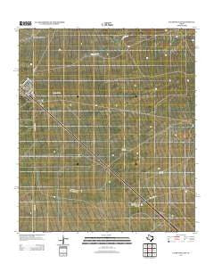 Valentine East Texas Historical topographic map, 1:24000 scale, 7.5 X 7.5 Minute, Year 2012