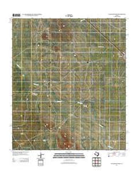 Valentine West Texas Historical topographic map, 1:24000 scale, 7.5 X 7.5 Minute, Year 2012