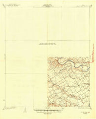 Valley Mills Texas Historical topographic map, 1:62500 scale, 15 X 15 Minute, Year 1931