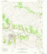 Valley Mills Texas Historical topographic map, 1:24000 scale, 7.5 X 7.5 Minute, Year 1957