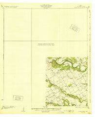 Valley Mills Texas Historical topographic map, 1:62500 scale, 15 X 15 Minute, Year 1931
