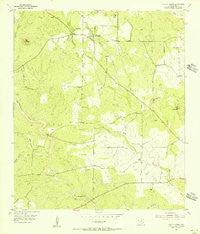 Valley Spring Texas Historical topographic map, 1:24000 scale, 7.5 X 7.5 Minute, Year 1955