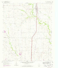 Valley View Texas Historical topographic map, 1:24000 scale, 7.5 X 7.5 Minute, Year 1961