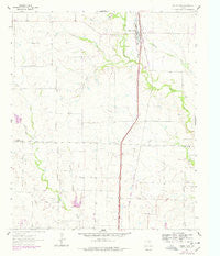 Valley View Texas Historical topographic map, 1:24000 scale, 7.5 X 7.5 Minute, Year 1961