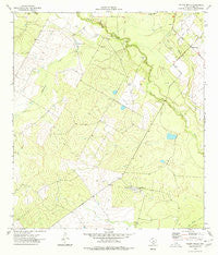 Valley Wells Texas Historical topographic map, 1:24000 scale, 7.5 X 7.5 Minute, Year 1974