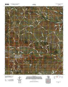 Valley Mills Texas Historical topographic map, 1:24000 scale, 7.5 X 7.5 Minute, Year 2010