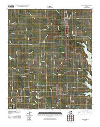 Valley View Texas Historical topographic map, 1:24000 scale, 7.5 X 7.5 Minute, Year 2010