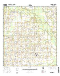 Valley Wells Texas Current topographic map, 1:24000 scale, 7.5 X 7.5 Minute, Year 2016