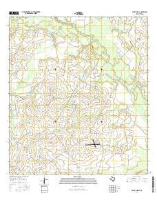 Valley Wells Texas Current topographic map, 1:24000 scale, 7.5 X 7.5 Minute, Year 2016