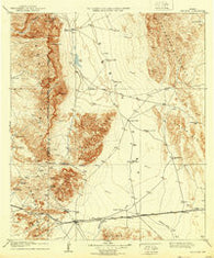 Van Horn Texas Historical topographic map, 1:125000 scale, 30 X 30 Minute, Year 1906