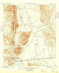 Van Horn Texas Historical topographic map, 1:125000 scale, 30 X 30 Minute, Year 1906